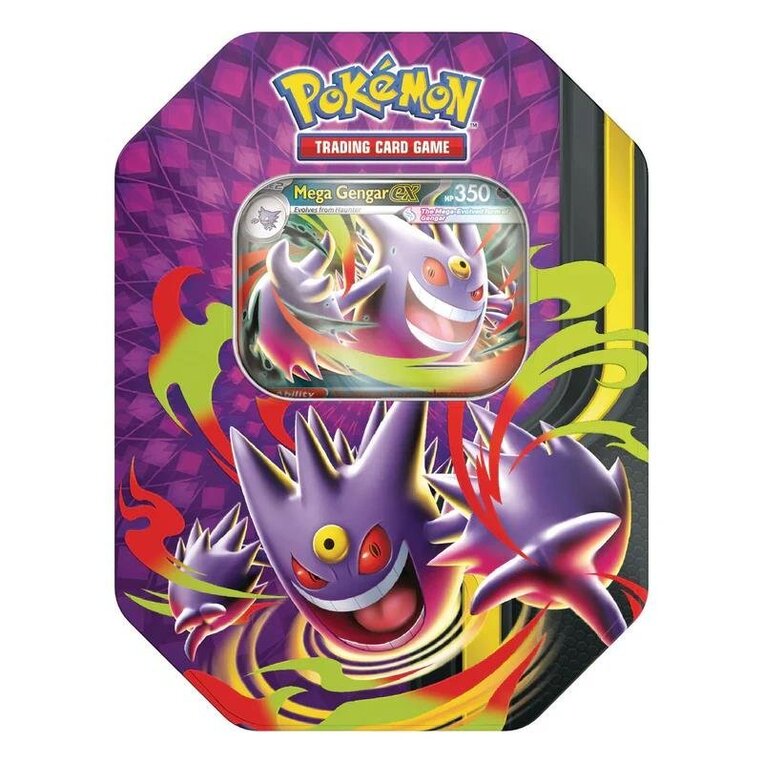 Pokemon TCG - Mega Evolution: Mega Moonlit - Mega Gengar Tin - POK103891