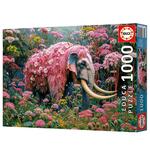 Educa Puzzle Floral Elephant 1000 pieces - 020.229