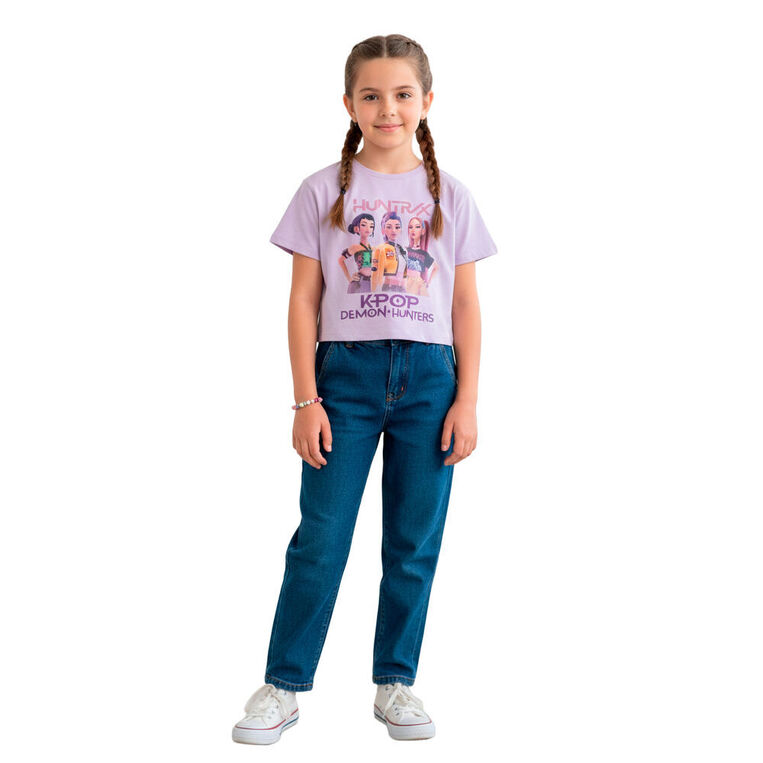 KPop Demon Hunters Huntrix Purple t-shirt - NW1749- 6