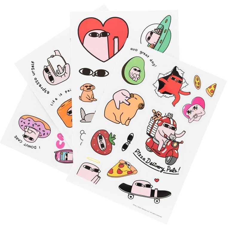 Ketnipz Reusable Sticker Set - GDGE035