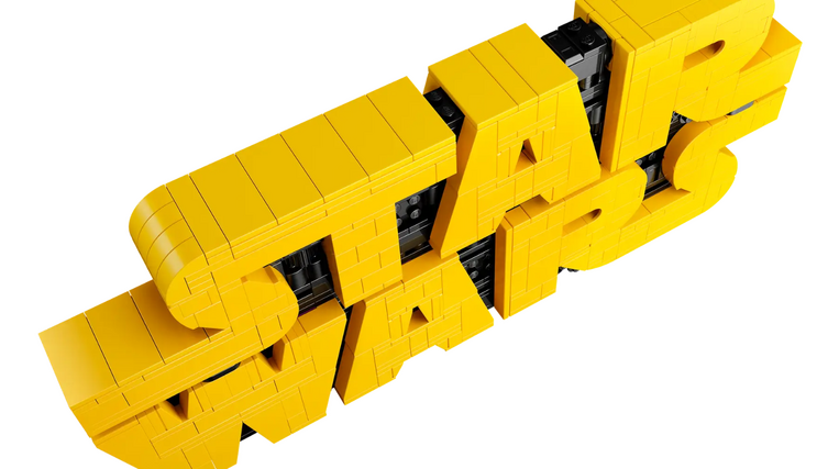 LEGO Star Wars Brick-Built Star Wars Logo - 75407