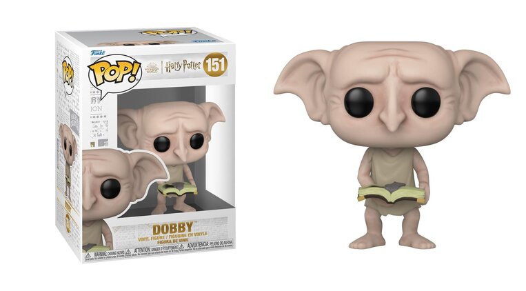 Funko POP! Harry Potter - Dobby with book #151 Figure