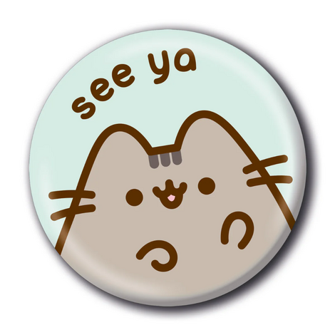 Pusheen (See Ya) 25mm Badge - PB2401429