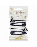 Harry Potter Deathly Hallows Hair Clip Set - EHPCS0054