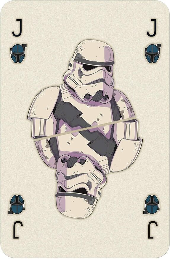 Star Wars Waddingtons No.1 - The Mandalorian Playing Cards - WM00864-EN1