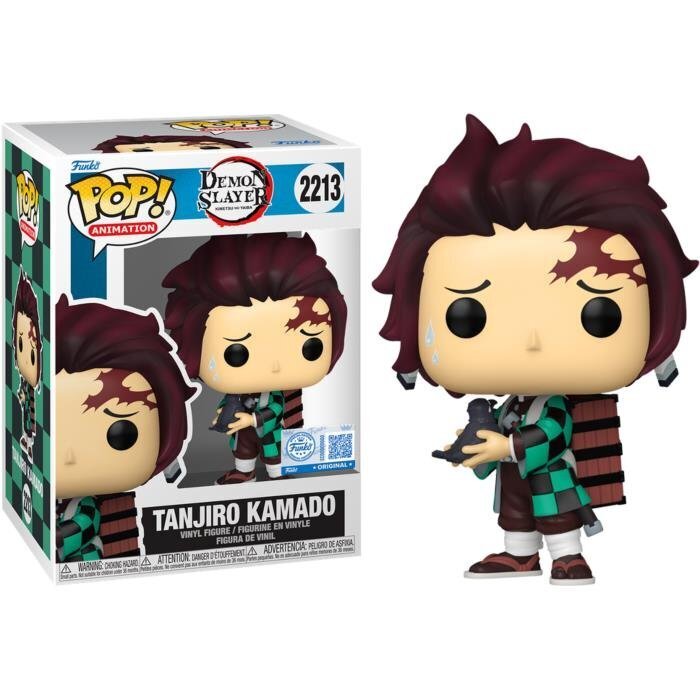 Funko POP! Demon Slayer: Kimetsu no Yaiba - Tanjiro Kamado #2213 (Exclusive) Figure