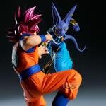 Dragon Ball Super Match Makers: Beerus (vs Son Goku) Statue (15cm) - BAN29201