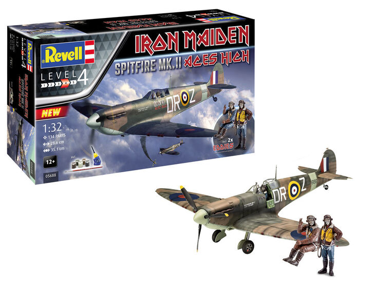 Spitfire Mk.II Aces High Iron Maiden Set 1/32 - REV05688