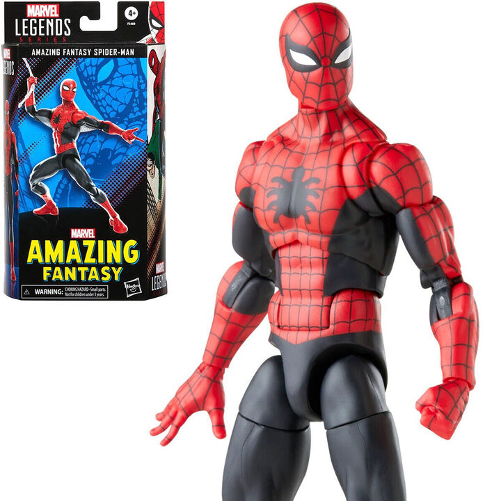 Marvel Legends Series 60th Anniversary Amazing Fantasy Spider-Man Action Figure 6-inch - F3460
