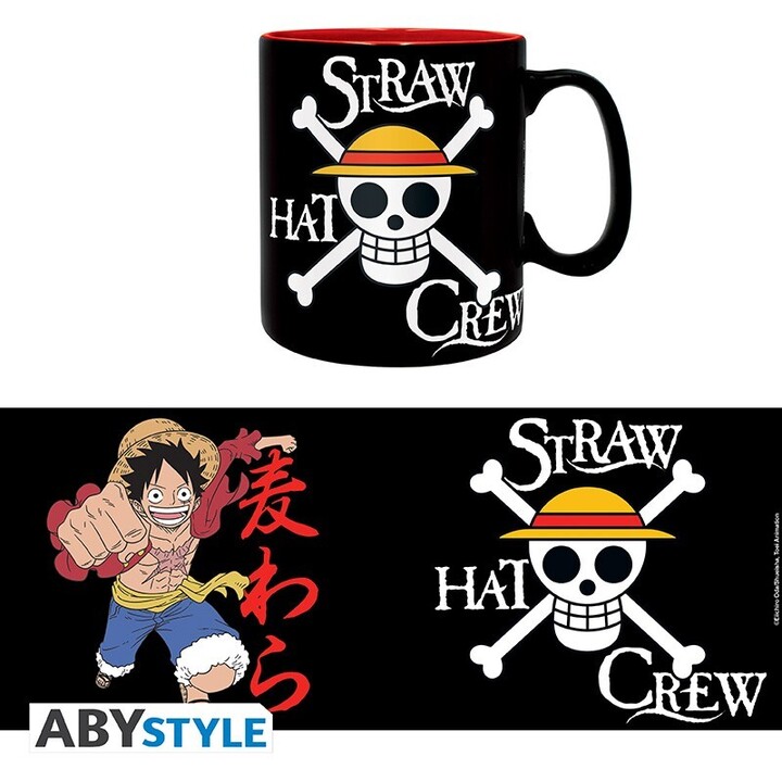 One Piece - Mug - 460 Ml - Luffy & Skull - ABYMUGA009