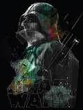 Star Wars (Darth Vader Lines)  Canvas Print 60 x 80cm - WDC99777