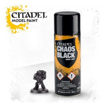 Citadel Spray - Colour: Chaos Black Spray 62-02