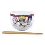 Naruto Shippuden Ramen Bowl with Chopsticks Team Seven 414 ml - BWL-32564