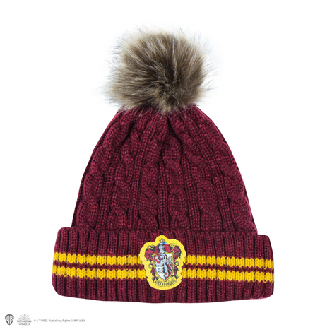 Harry Potter Gryffindor - purple/gold Beanie - CR1331- One Size- One Size