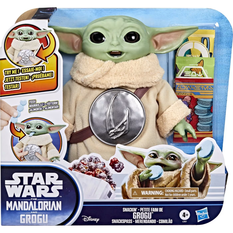 Star Wars The Mandalorian and Grogu - Snackin Grogu Figure - G3087