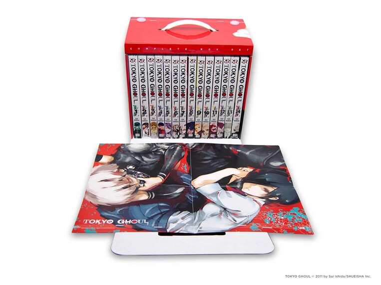 Tokyo Ghoul Complete Box Set: Includes vols. 1-14 with premium Paperback