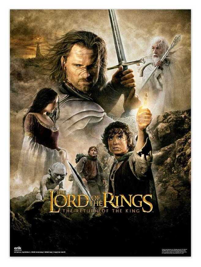 The Lord of the Rings Poster 38 x 52 cm Set of 2 - SETMP009