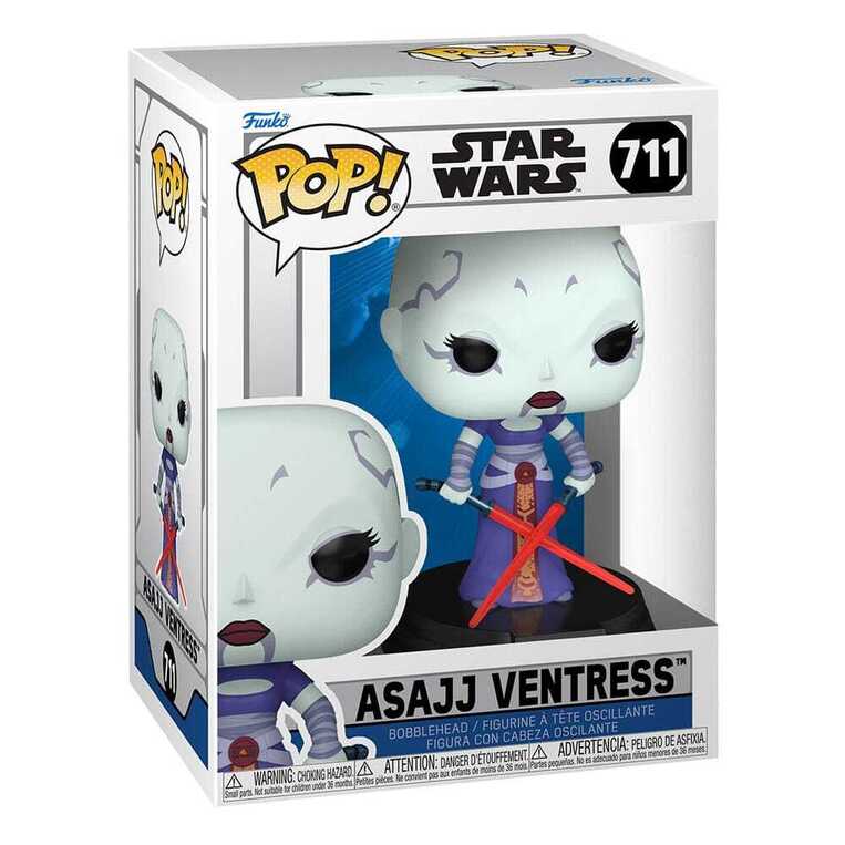 Funko Pop!: Star Wars The Clone Wars - Asajj Ventress #711 Bobble-Head Vinyl Figure