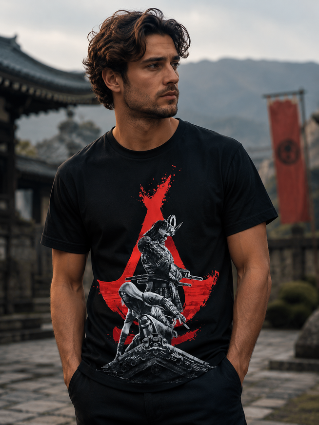 Assassin's Creed Shadows Short Sleeved T-shirt - TS166553ASC- M