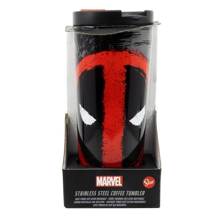 Marvel Deadpool Thermal Mug (Stainless Steel) 425ml - STR11958