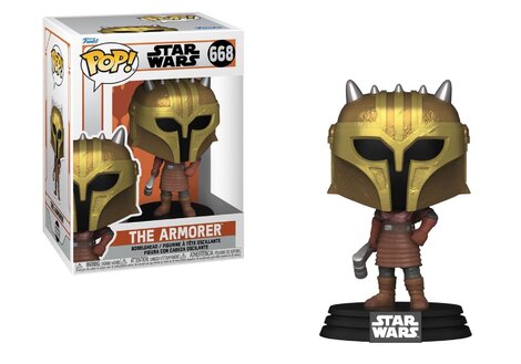 Funko POP! Star Wars: The Mandalorian - The Armorer Figure #668