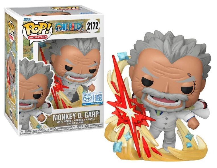 Funko POP! One Piece - Monkey D. Garp (Garp Galaxy Impact) #2172 (Exclusive) Figure 