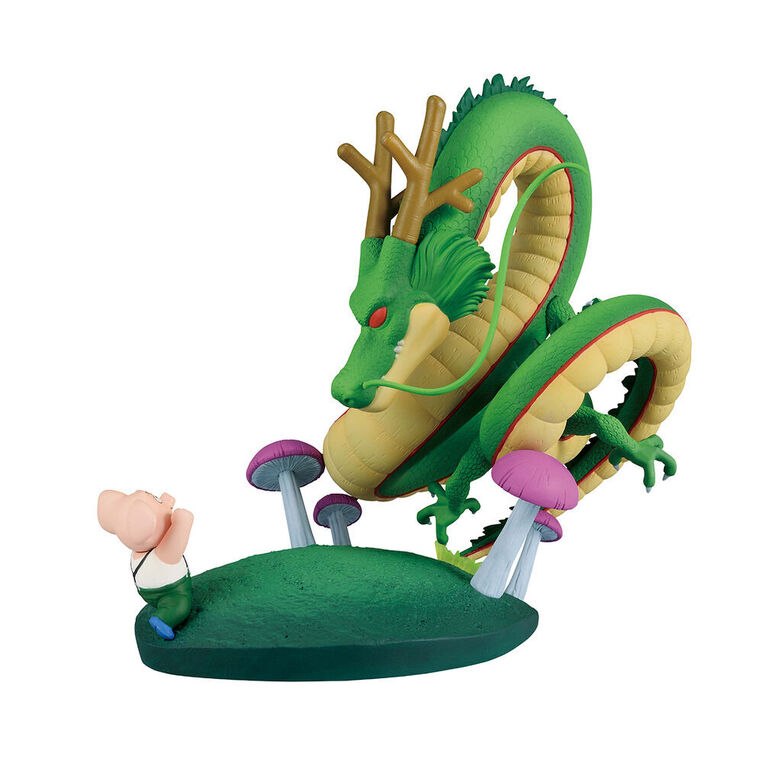 Dragon Ball Dragon History II Oolong & Shenron Ichibansho Figure 14cm - BAN68467 