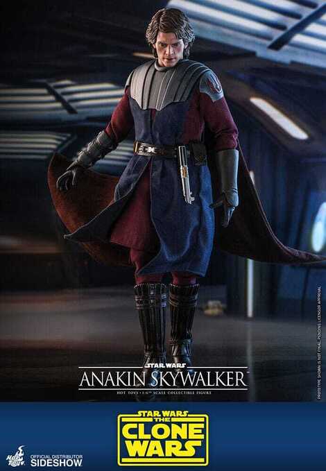 Star Wars: The Clone Wars - Anakin Skywalker Exclusive 1:6 Scale Figure - HOT9067121