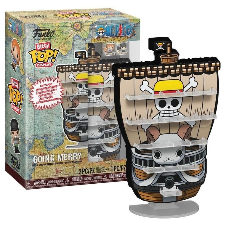 Funko Bitty POP! One Piece - Going Merry Display Shelf (Περιέχει 2 Bitty POP!)