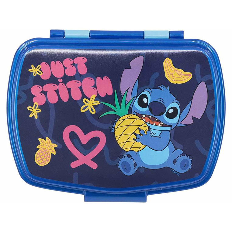 Lilo & Stitch Rectangular Lunch Box and Palms - STR75074