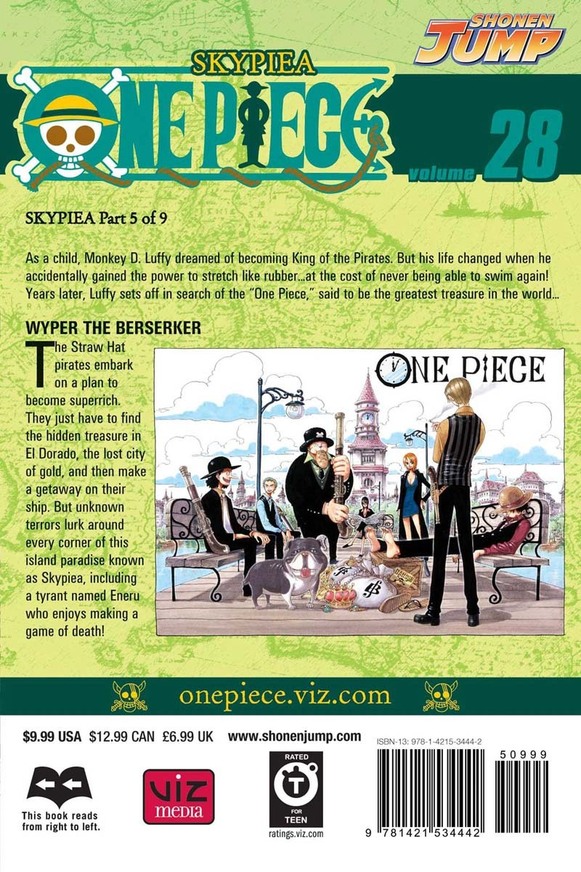 One Piece, Vol. 28: Wyper the Berserker