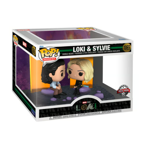 Funko POP! Moment: Marvel Loki - Loki & Sylvie #1065 (Exclusive) Figure