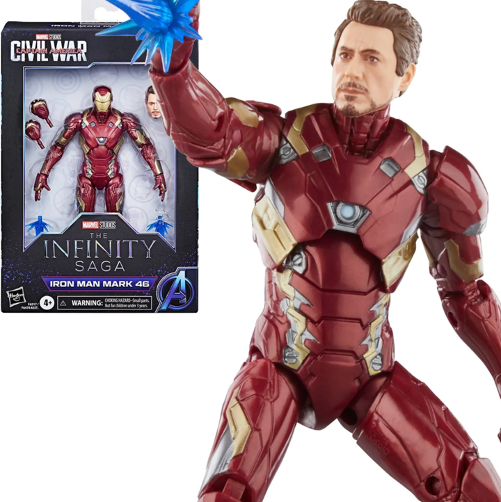 Marvel Legends The Infinity Saga  Action Figure Iron Man Mark 46 (Captain America: Civil War) 15 cm - F6517