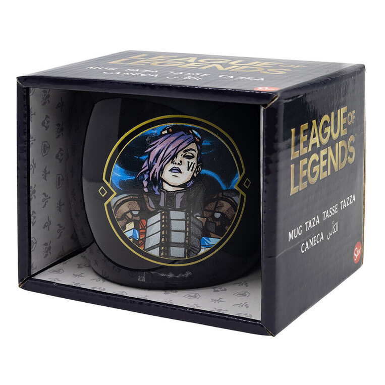 League Of Legends Ceramic Globe Mug 13 Oz In Gift Box - ST00839