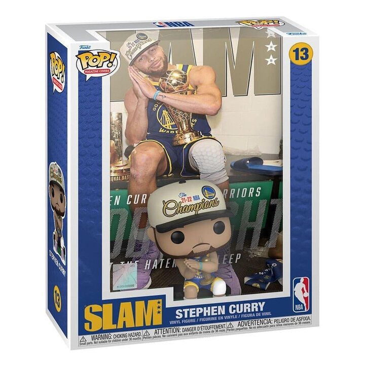 Funko POP! NBA Covers: SLAM - Stephen Curry #13 Figure
