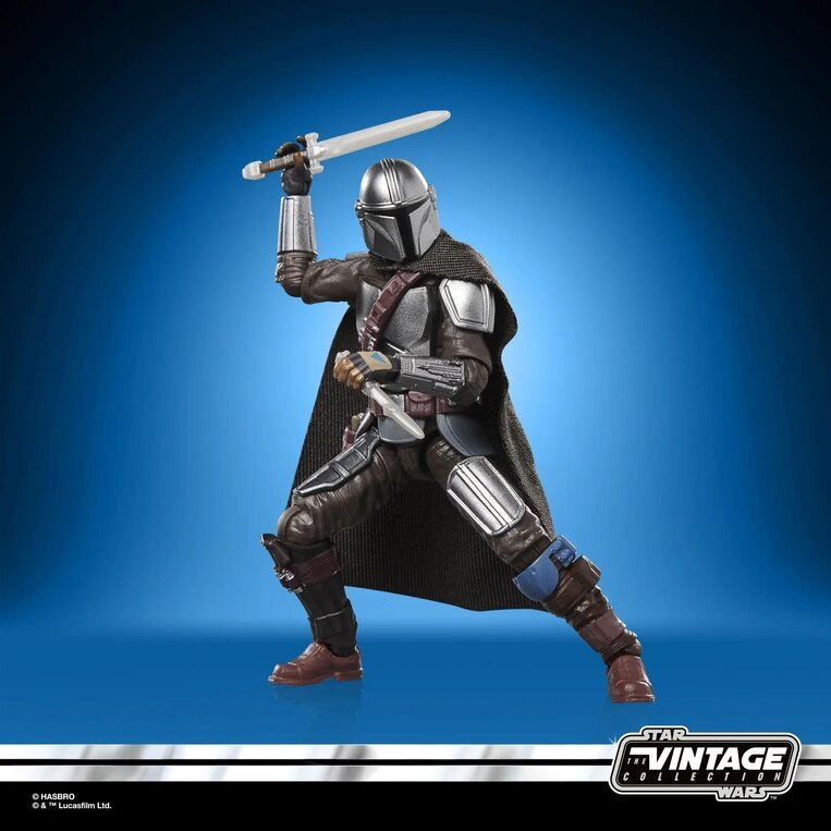 Star Wars: Vintage Collection Deluxe - Mandalorian & Grogu Action Figure (10cm) - G2532