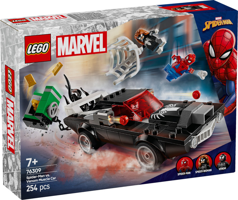 LEGO Super Heroes Spider-Man Vs. Venom Muscle Car - 76309
