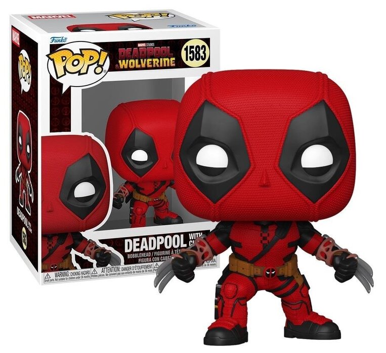 Funko POP! Marvel: Deadpool & Wolverine - Deadpool with Claws #1583 Figure 