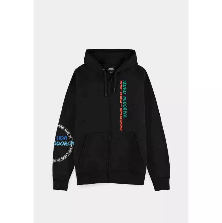 My Hero Academia Hooded Black Sweater Izuku Midoriya - HD370133MHA