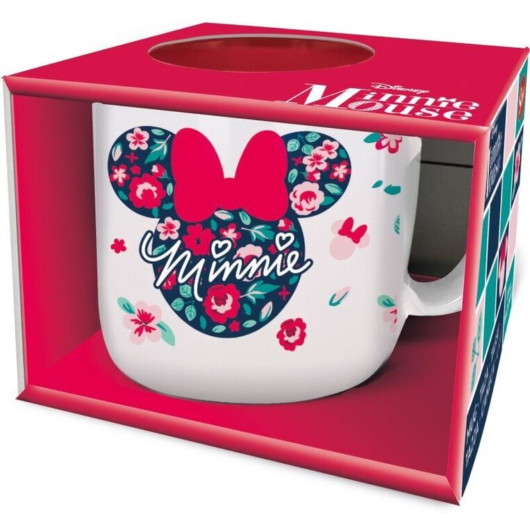 Disney Minnie Mouse Breakfast Mug Flowers 400 ml - STR75734