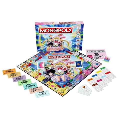 Monopoly: Sailor Moon Board Game (English Language) - 036177