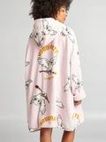 Harry Potter Hedwig Fleece Winter Poncho - AYM-225HP-SPAD
