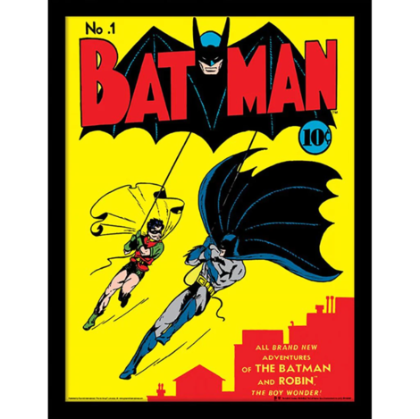 DC Comics Batman (No.1) Wooden Framed Print (30x40) - FP11072P