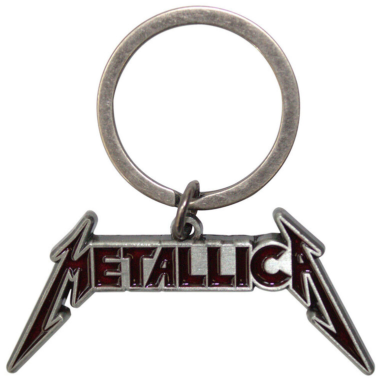 Metallica Keychain: Deep Red Logo - METKEY12