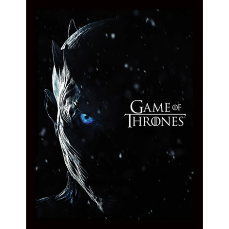Game of Thrones (The Night King) Wooden Framed Print (30x40) - FP12125P