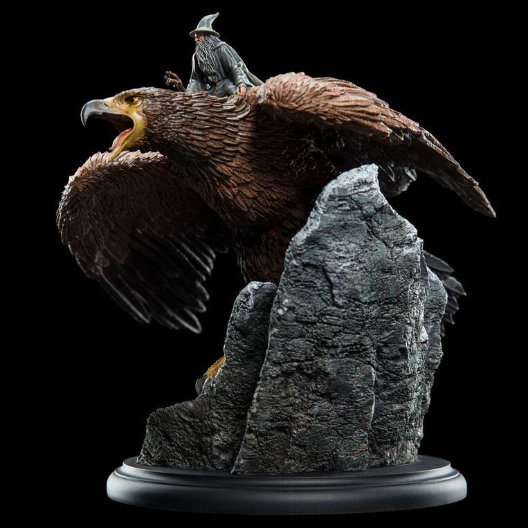 Lord of the Rings Statue Gandalf on Gwaihir 15 cm - WETA860102583