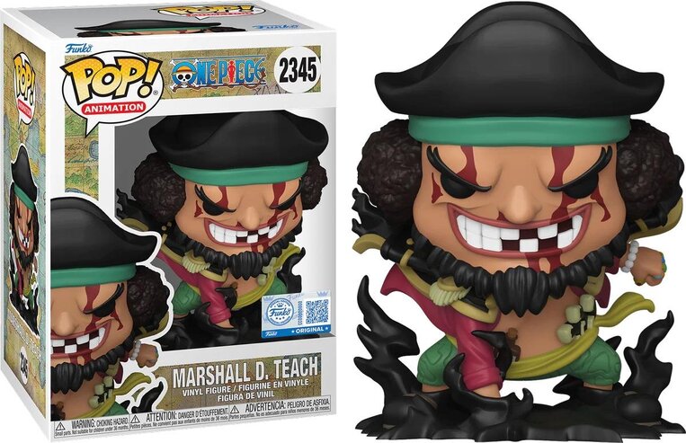 Funko Pop! Animation: One Piece - Marshall D. Teach (Black Hole) (Special Edition) #2345 Vinyl  Figure