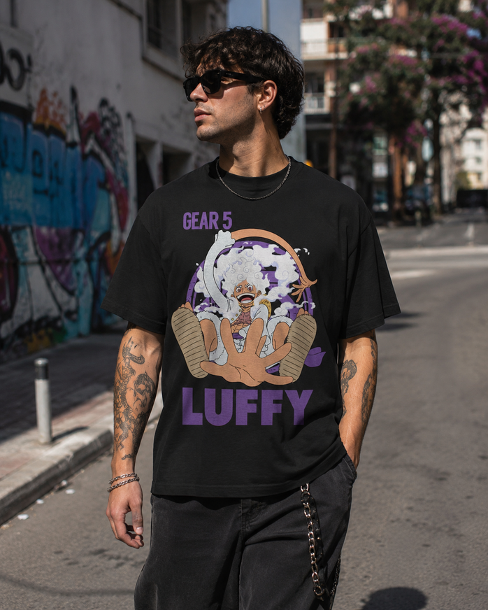 One Piece Monkey D. Luffy Gear 5 T-shirt - 6403- S