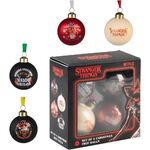 Stranger Things Set 4 Christmas Ornaments -