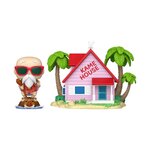 Funko POP! Town: Dragon Ball - Kame House with Master Roshi Figure #46